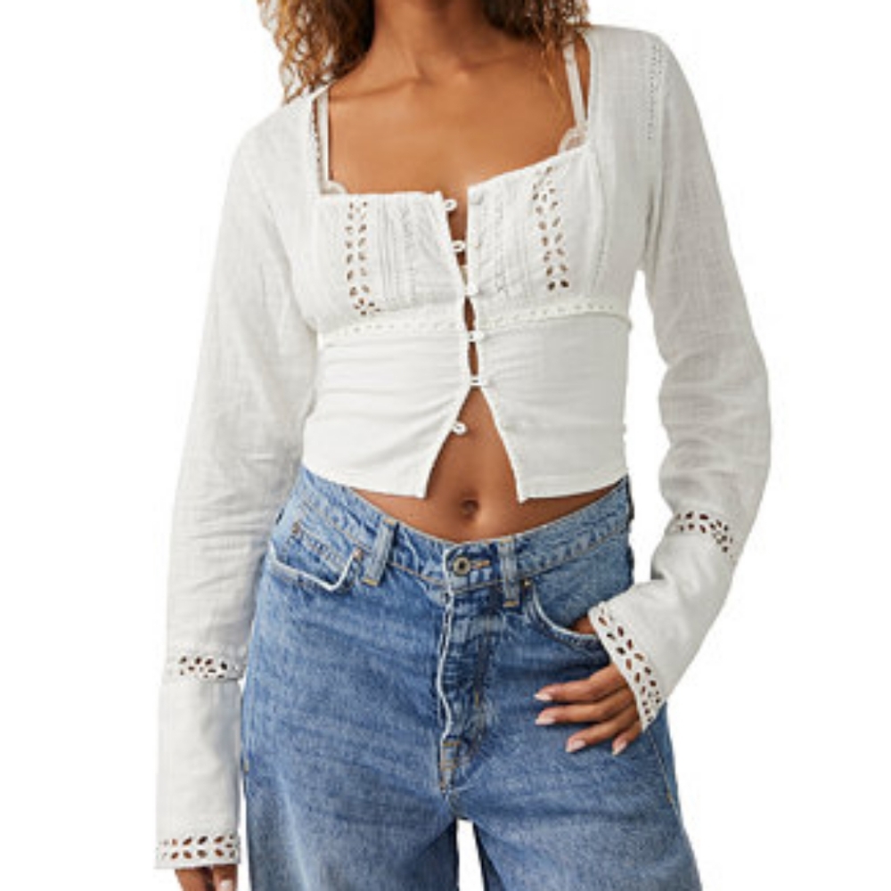 NWT Free People Joi Blouse